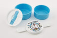 Skater Doraemon 500ml Round Bento Lunch Box with Fork - Secret Gadget Series- Japan Figure Store - #1 Bring To You The Best Japanese Goods