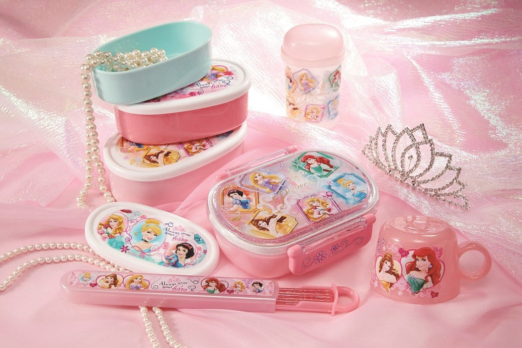 Skater Disney Princess 3-Piece Storage Container Set Made in Japan Srs3S- Japan Figure Store - #1 Bring To You The Best Japanese Goods