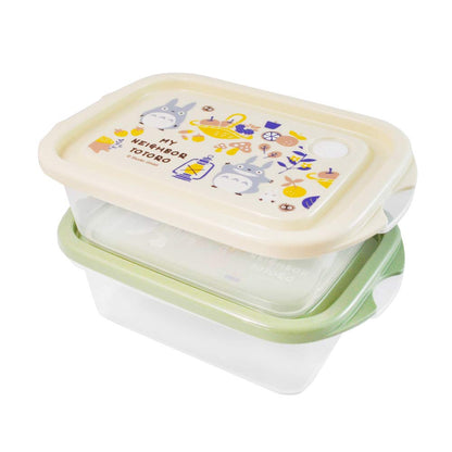 Skater Totoro Kurashi Ghibli 500ml Sealable Container Set Made in Japan- Japan Figure Store - #1 Bring To You The Best Japanese Goods