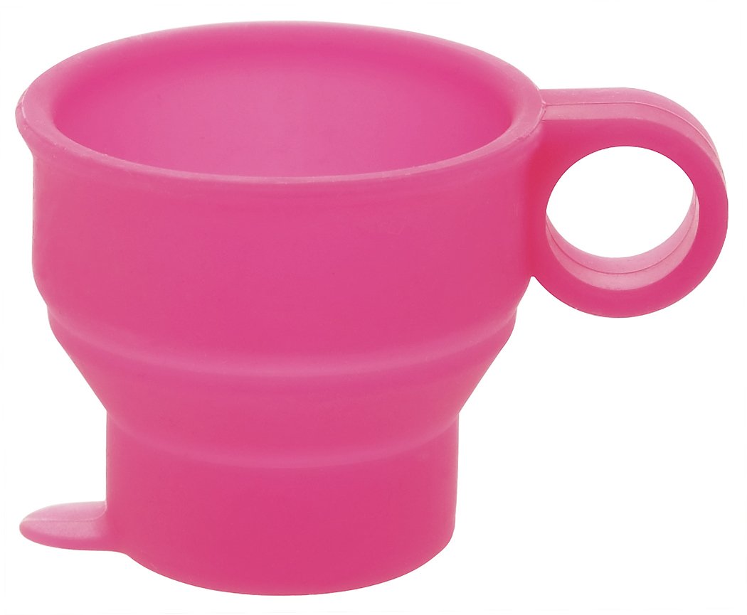 Skater Pink 120ml Silicone Foldable Cup KSL1 Skater Portable Drinking Vessel- Japan Figure Store - #1 Bring To You The Best Japanese Goods
