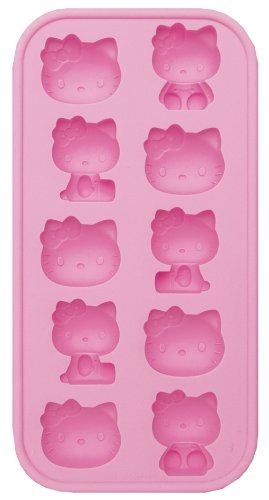 Skater Hello Kitty Silicone Ice Tray and Chocolate Mold - Slt2 Skater- Japan Figure Store - #1 Bring To You The Best Japanese Goods