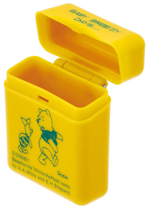 Skater Disney Winnie The Pooh Silicone Portable Straw 21Cm with Case - CSST1- Japan Figure Store - #1 Bring To You The Best Japanese Goods