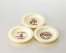 Skater Curious George Small Plastic Plates 12cm Set of 3 Made in Japan- Japan Figure Store - #1 Bring To You The Best Japanese Goods