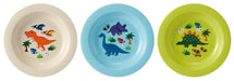 Skater Dinosaur Small Plates - 12cm Plastic Set of 3 Made in Japan- Japan Figure Store - #1 Bring To You The Best Japanese Goods