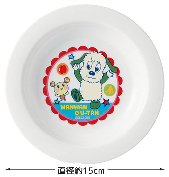 Skater Small Plastic Plates Set of 3 Inai Inai Baa 15cm Made in Japan PA-4- Japan Figure Store - #1 Bring To You The Best Japanese Goods