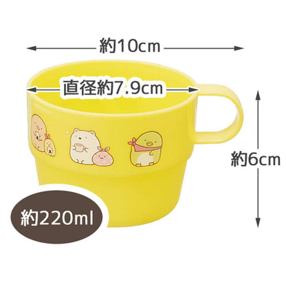 Skater Sumikko Gurashi Camping Water Bottle with 850ml 4 Stacking Cups Set KS32S-A- Japan Figure Store - #1 Bring To You The Best Japanese Goods