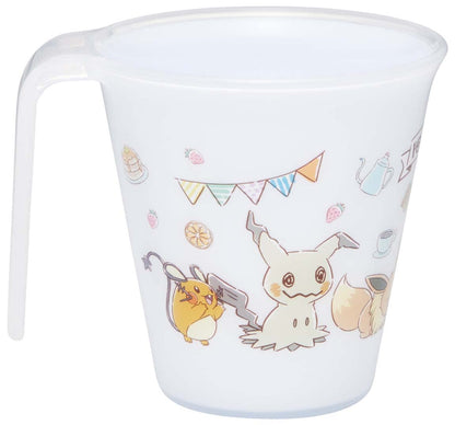 Skater Pokemon Cafe Art 260ml Stacking Tumbler with Handle Made in Japan- Japan Figure Store - #1 Bring To You The Best Japanese Goods