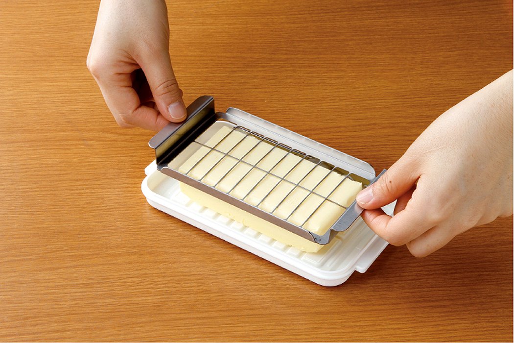 Skater Stainless Steel Japan-Made Butter Case with Cutter Style Knife BTG2DX- Japan Figure Store - #1 Bring To You The Best Japanese Goods