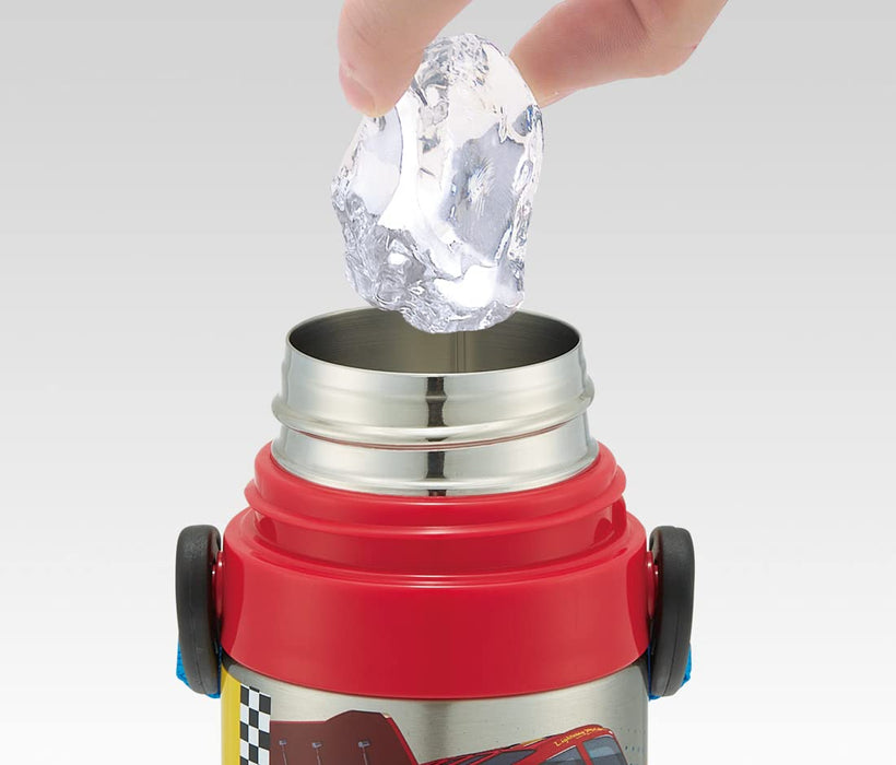 Skater Disney Cars 22 Boys Water Bottle Stainless Steel 470ml Kids Sdc4-A- Japan Figure Store - #1 Bring To You The Best Japanese Goods