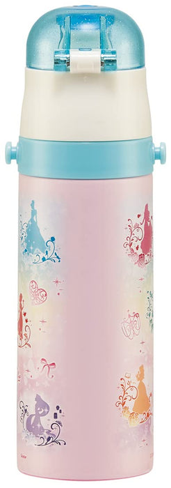 Skater Disney Princess 470ml Stainless Steel Water Bottle for Girls - Sdc4-A- Japan Figure Store - #1 Bring To You The Best Japanese Goods