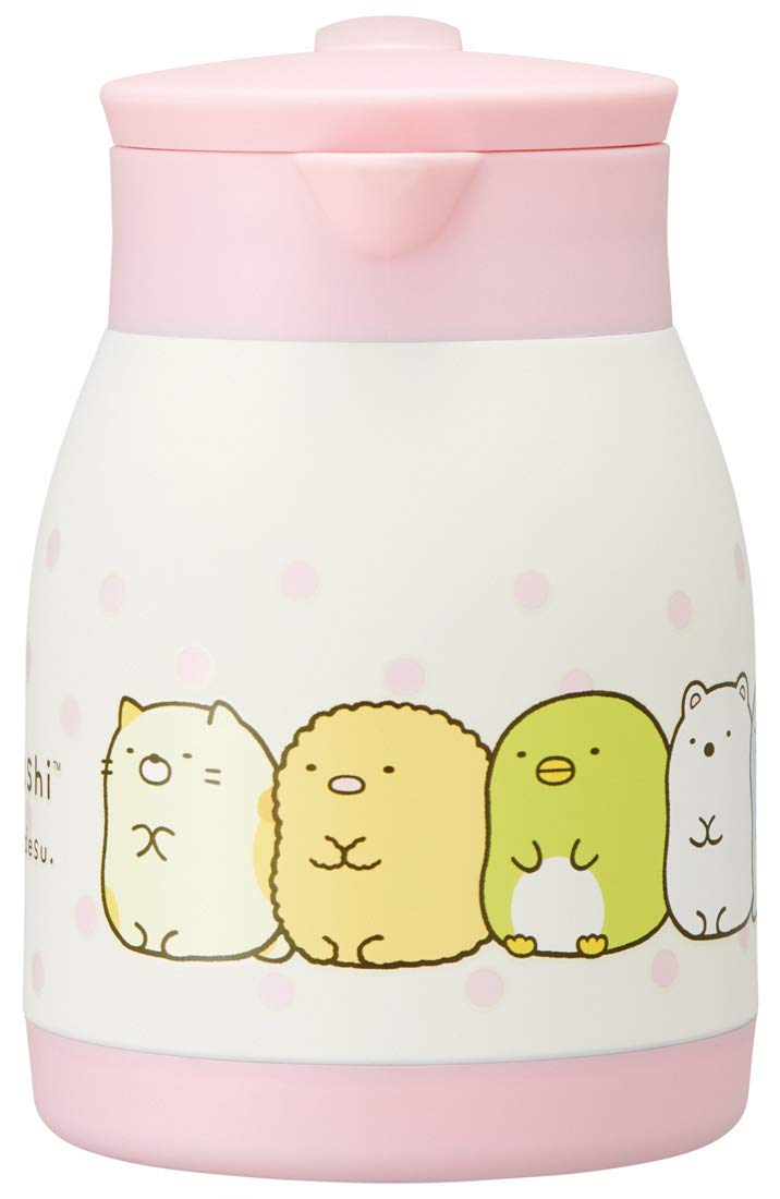 Skater Sumikko Gurashi 600ml Stainless Steel Double-Walled Vacuum Tabletop Thermos- Japan Figure Store - #1 Bring To You The Best Japanese Goods