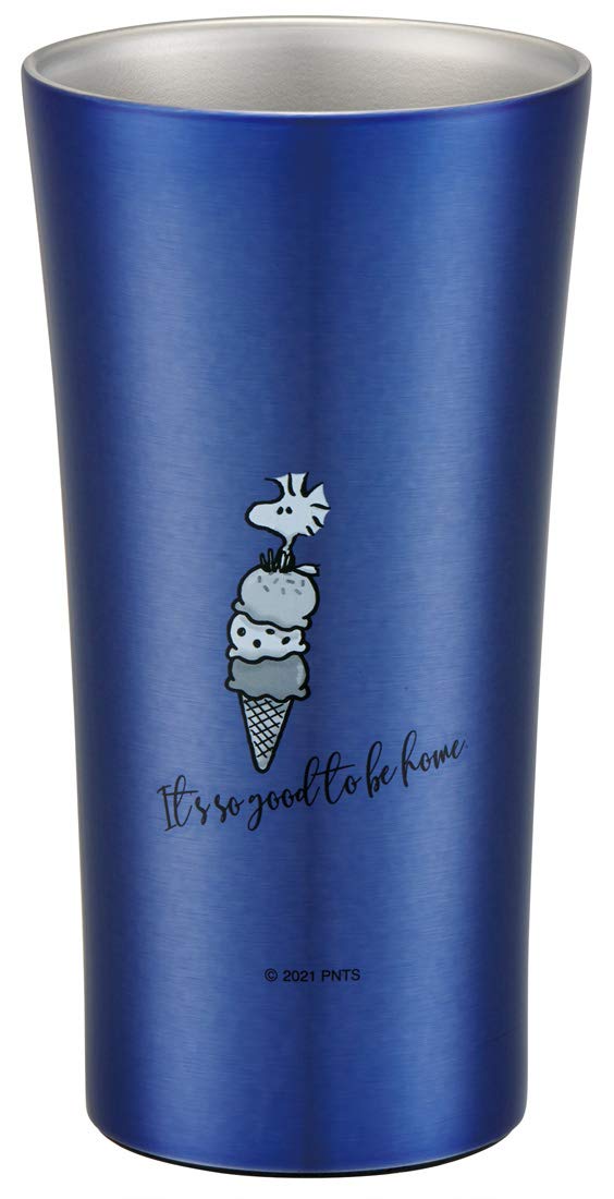 Skater 400ml Stainless Steel Snoopy Peanuts Logo Tumbler - Stb4N-A- Japan Figure Store - #1 Bring To You The Best Japanese Goods