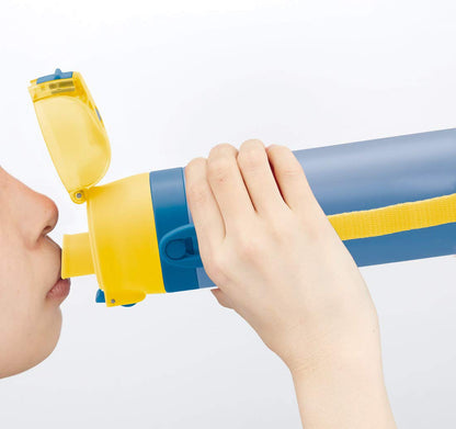 Skater Minions Kids Water Bottle - Lightweight 470ml Stainless Steel Sports Bottle Bob & Friends- Japan Figure Store - #1 Bring To You The Best Japanese Goods