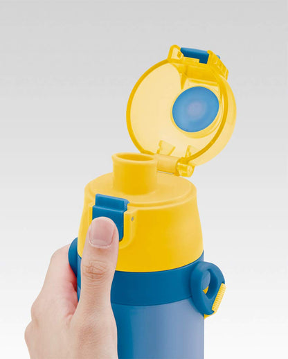 Skater Minions Kids Water Bottle - Lightweight 470ml Stainless Steel Sports Bottle Bob & Friends- Japan Figure Store - #1 Bring To You The Best Japanese Goods