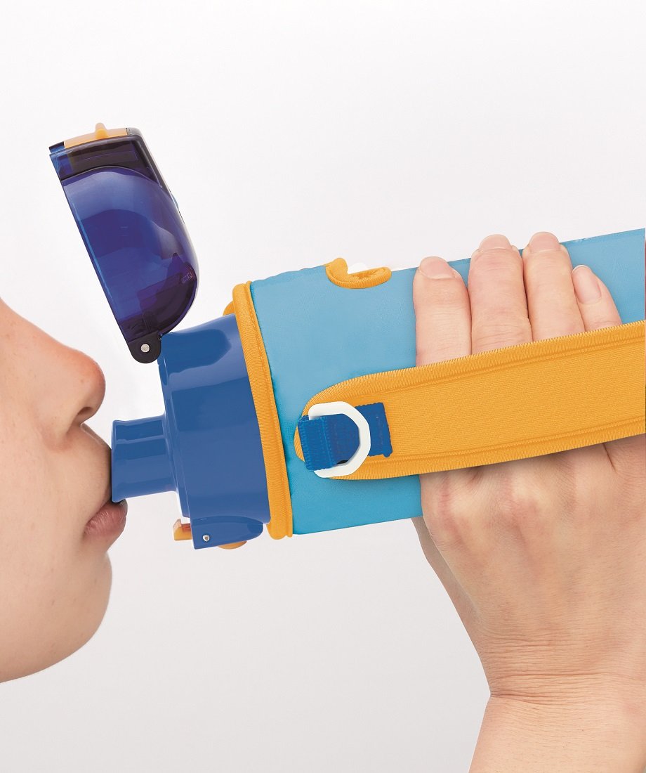 Skater Boys Plarail Stainless Steel Water Bottle 470ml Lightweight Kids-friendly KSDC4-A- Japan Figure Store - #1 Bring To You The Best Japanese Goods