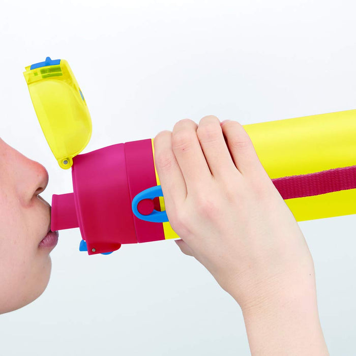 Skater Curious George 470ml Stainless Steel Kids Water Bottle for Boys Direct Drinking SDC4-A- Japan Figure Store - #1 Bring To You The Best Japanese Goods