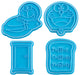 Skater Doraemon Cookie Cutter Set - Bread Stamp Set of 4 Sanrio Branded- Japan Figure Store - #1 Bring To You The Best Japanese Goods