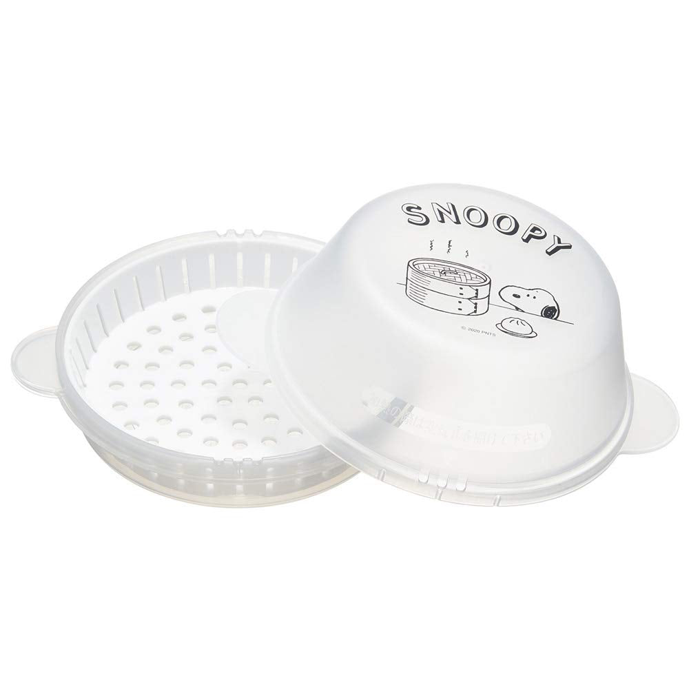 Skater Snoopy Peanuts Small Steamed Bun Storage Case- Japan Figure Store - #1 Bring To You The Best Japanese Goods