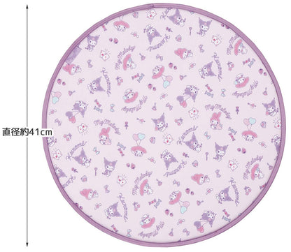 Skater Kawaii Adult Steering Wheel Cover - My Melody & Kuromi Sanrio Heat Shield CHDC1-A- Japan Figure Store - #1 Bring To You The Best Japanese Goods