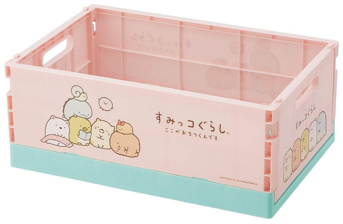 Skater Sumikko Gurashi Foldable Medium Storage Box Container- Japan Figure Store - #1 Bring To You The Best Japanese Goods