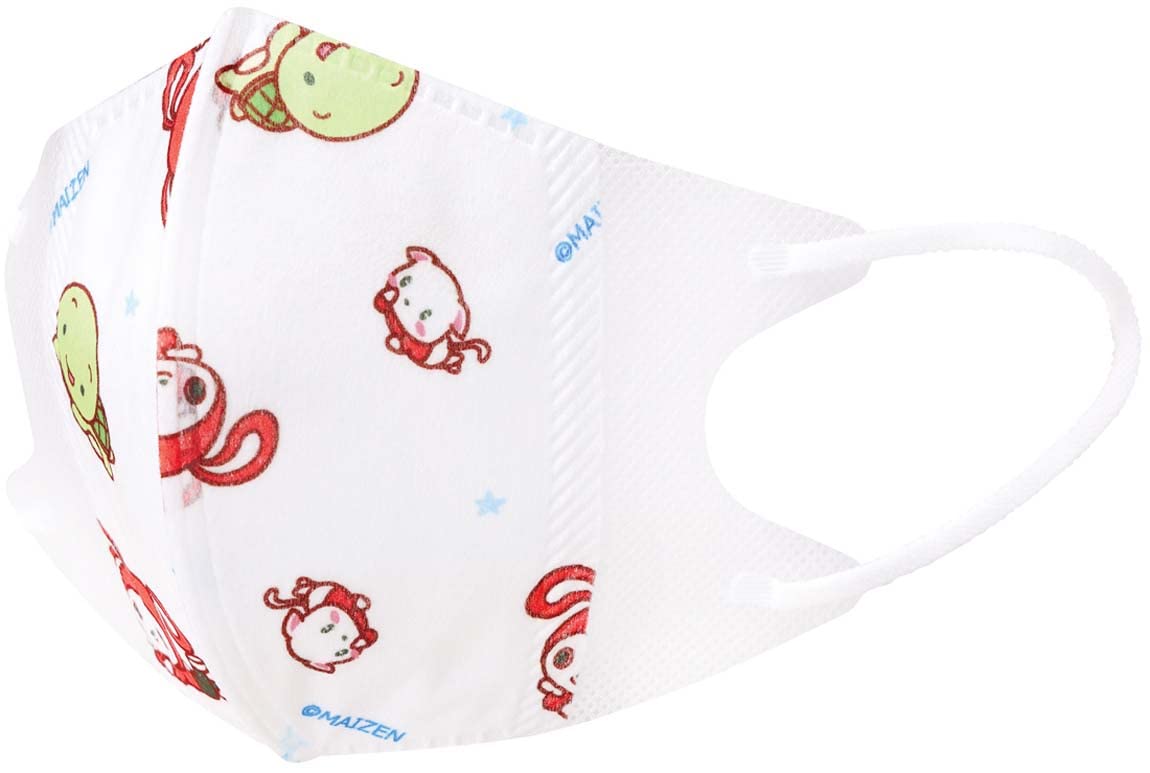 Skater 3-Ply Nonwoven 3D Mask for Children Maizen Sisters Design Pack of 7- Japan Figure Store - #1 Bring To You The Best Japanese Goods