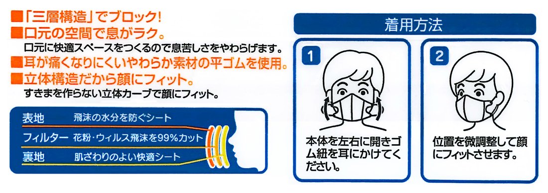 Skater Kids Mask 3-Ply Nonwoven 3D Very Hungry Caterpillar- Pack of 10 12x10cm- Japan Figure Store - #1 Bring To You The Best Japanese Goods