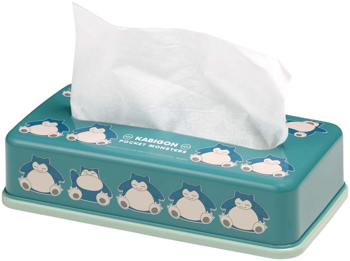 Skater Pokemon Snorlax 23 Tsst0-A Tissue Paper Stocker for Soft Packs- Japan Figure Store - #1 Bring To You The Best Japanese Goods