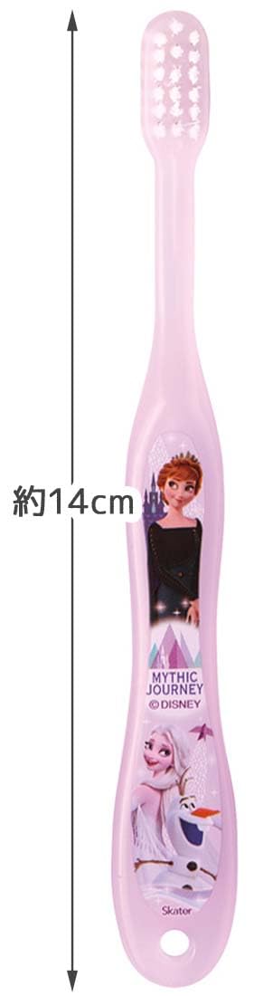 Skater Disney Frozen Soft Toothbrush Set for Preschoolers (3-5 Years) 14cm 3-Piece- Japan Figure Store - #1 Bring To You The Best Japanese Goods