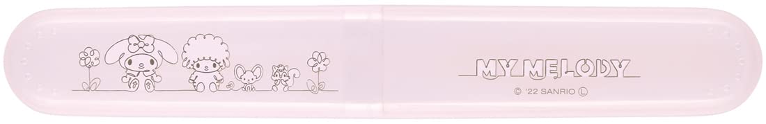 Skater My Melody Line Design Toothbrush Case - Tbc2-A Sanrio Edition- Japan Figure Store - #1 Bring To You The Best Japanese Goods