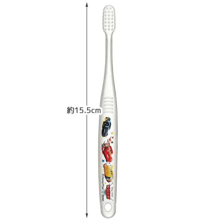 Skater Disney Cars Toothbrush Set Soft Clear Brush for Kids 6-12 Years 3 Pieces- Japan Figure Store - #1 Bring To You The Best Japanese Goods