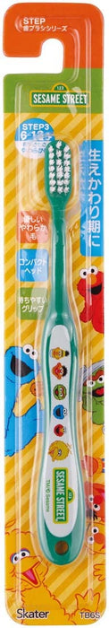 Skater Soft Sesame Street Toothbrush for 6-12 Years Old 15.5cm Tb6S-A- Japan Figure Store - #1 Bring To You The Best Japanese Goods