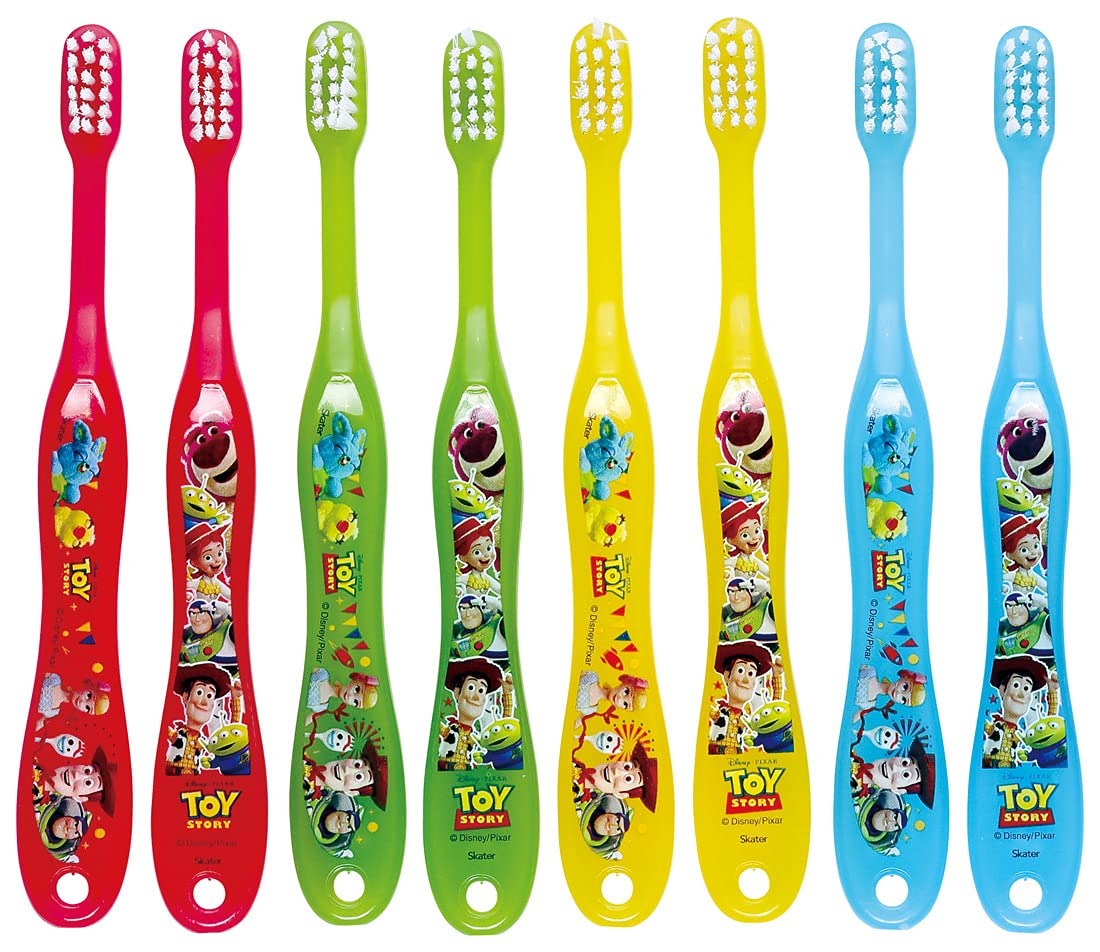 Skater Disney Toy Story Preschooler Soft Toothbrush 14cm 8 Pack Ages 3-5- Japan Figure Store - #1 Bring To You The Best Japanese Goods