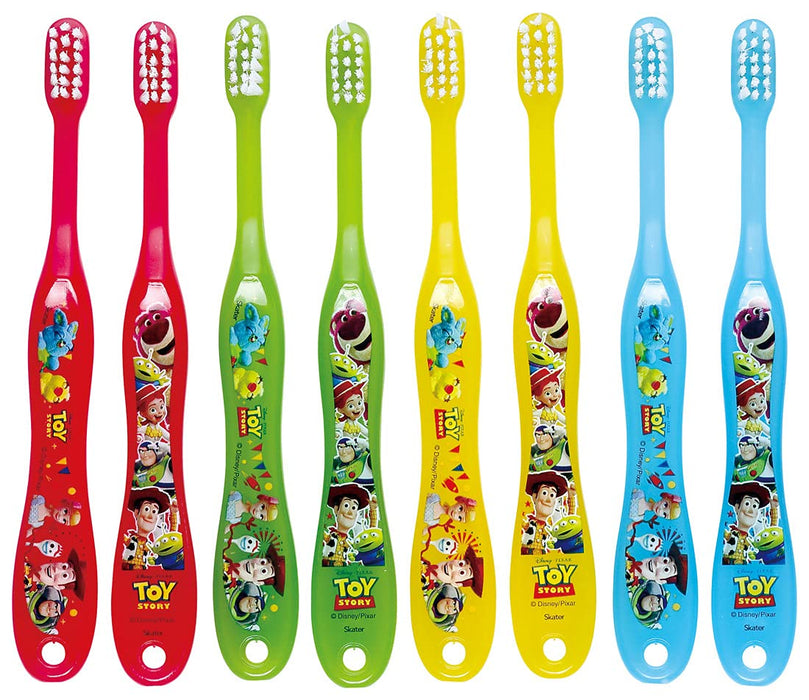 Skater Disney Toy Story Preschooler Soft Toothbrush 14cm 8 Pack Ages 3-5- Japan Figure Store - #1 Bring To You The Best Japanese Goods