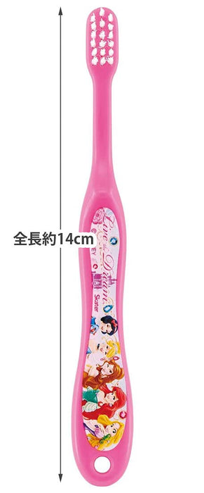 Skater Disney Princess Soft Toothbrush for Preschoolers 3-5 Years Old 14cm- Japan Figure Store - #1 Bring To You The Best Japanese Goods