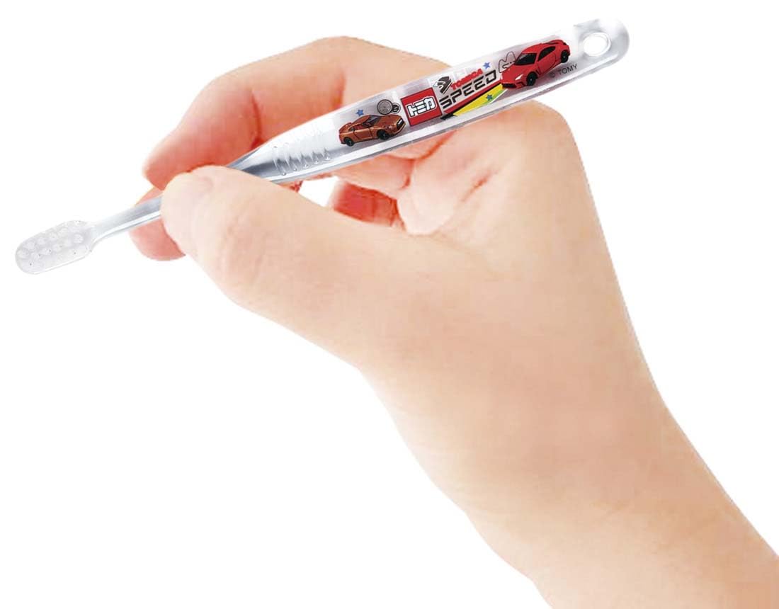 Skater Soft Clear Toothbrush Set for Preschoolers (3-5 Years) 3 Pieces Tomica 23- Japan Figure Store - #1 Bring To You The Best Japanese Goods