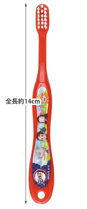 Skater Demon Slayer Soft Toothbrush for Preschoolers Ages 3-5 14cm TB5S-A- Japan Figure Store - #1 Bring To You The Best Japanese Goods