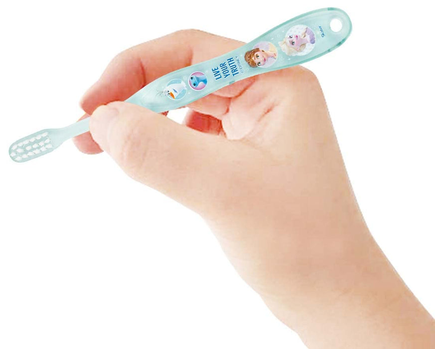 Skater Soft Toothbrush Set for Ages 3-5 Preschoolers Frozen 2 Design 3-pack- Japan Figure Store - #1 Bring To You The Best Japanese Goods