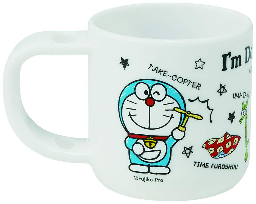 Skater Doraemon Kids Toothbrush Set with Stand & Cup for 3-5 Year Olds 180ml 14.5 cm- Japan Figure Store - #1 Bring To You The Best Japanese Goods