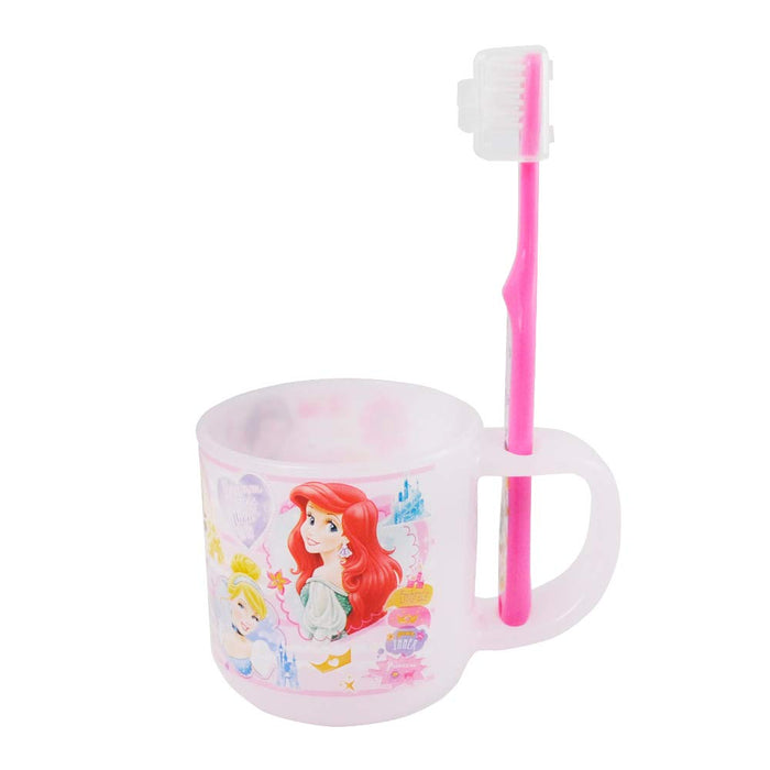 Skater Disney Princess 180ml Toothbrush Set with Cup & Stand for Kids 3-5 Years KTB5-A- Japan Figure Store - #1 Bring To You The Best Japanese Goods