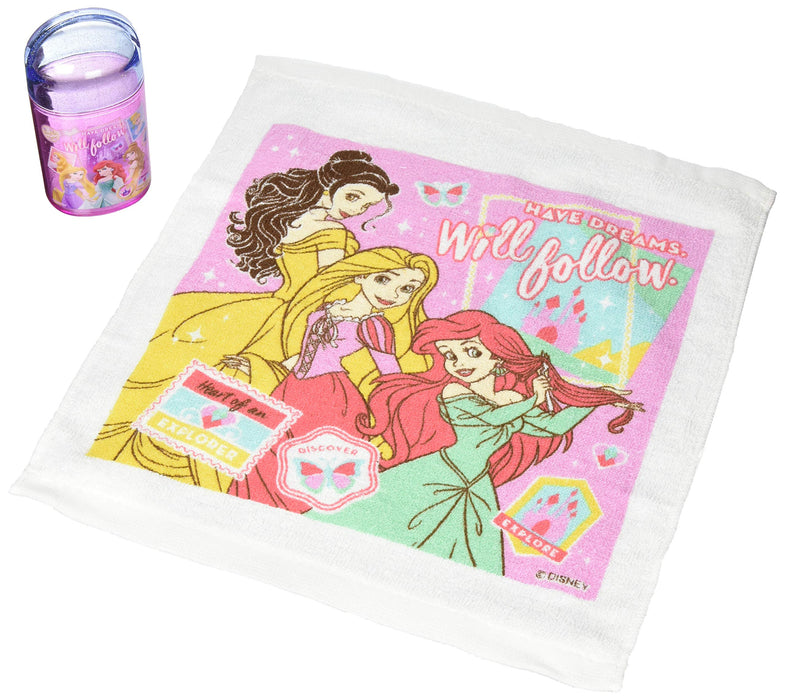 Skater Disney Princess Towel Set 32 X 30.5 cm with Case - Skater- Japan Figure Store - #1 Bring To You The Best Japanese Goods