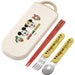 Skater Trio Set - Antibacterial Kids Cookware Disney Mickey Mouse & Friends Made in Japan- Japan Figure Store - #1 Bring To You The Best Japanese Goods