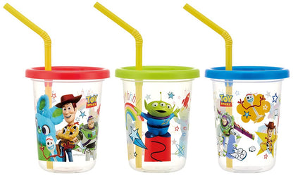 Skater Toy Story 21 Tumbler With Straw 230Ml 3-Piece Set Made in Japan- Japan Figure Store - #1 Bring To You The Best Japanese Goods