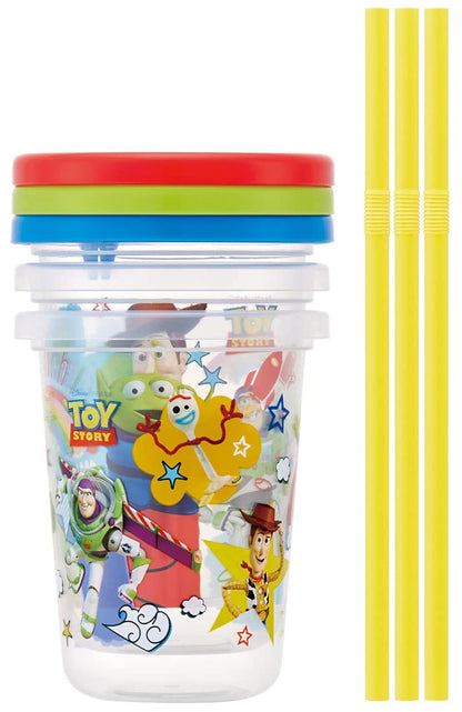 Skater Toy Story 21 Tumbler With Straw 230Ml 3-Piece Set Made in Japan- Japan Figure Store - #1 Bring To You The Best Japanese Goods