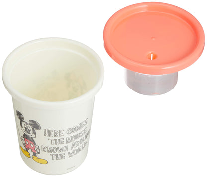 Skater Disney Mickey Sketch 320ml Tumbler with Straw Sih3St Made in Japan- Japan Figure Store - #1 Bring To You The Best Japanese Goods