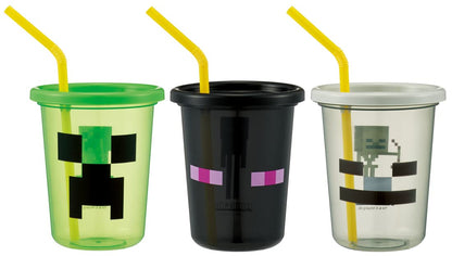 Skater Minecraft 320ml Tumbler with Straw - Sih3St-A Made in Japan- Japan Figure Store - #1 Bring To You The Best Japanese Goods