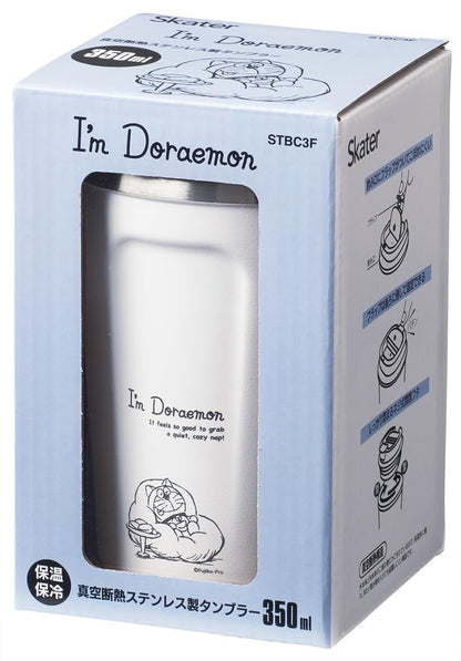 Skater 350ml Doraemon Stainless Steel Insulated Vacuum Coffee Tumbler- Japan Figure Store - #1 Bring To You The Best Japanese Goods