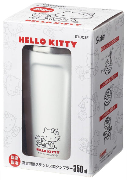 Skater Hello Kitty 350ml Vacuum Insulated Stainless Steel Coffee Tumbler- Japan Figure Store - #1 Bring To You The Best Japanese Goods