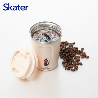 Skater 350ml Stainless Steel Thermal Coffee Tumbler Kiki's Delivery Service Jiji Ghibli Design- Japan Figure Store - #1 Bring To You The Best Japanese Goods