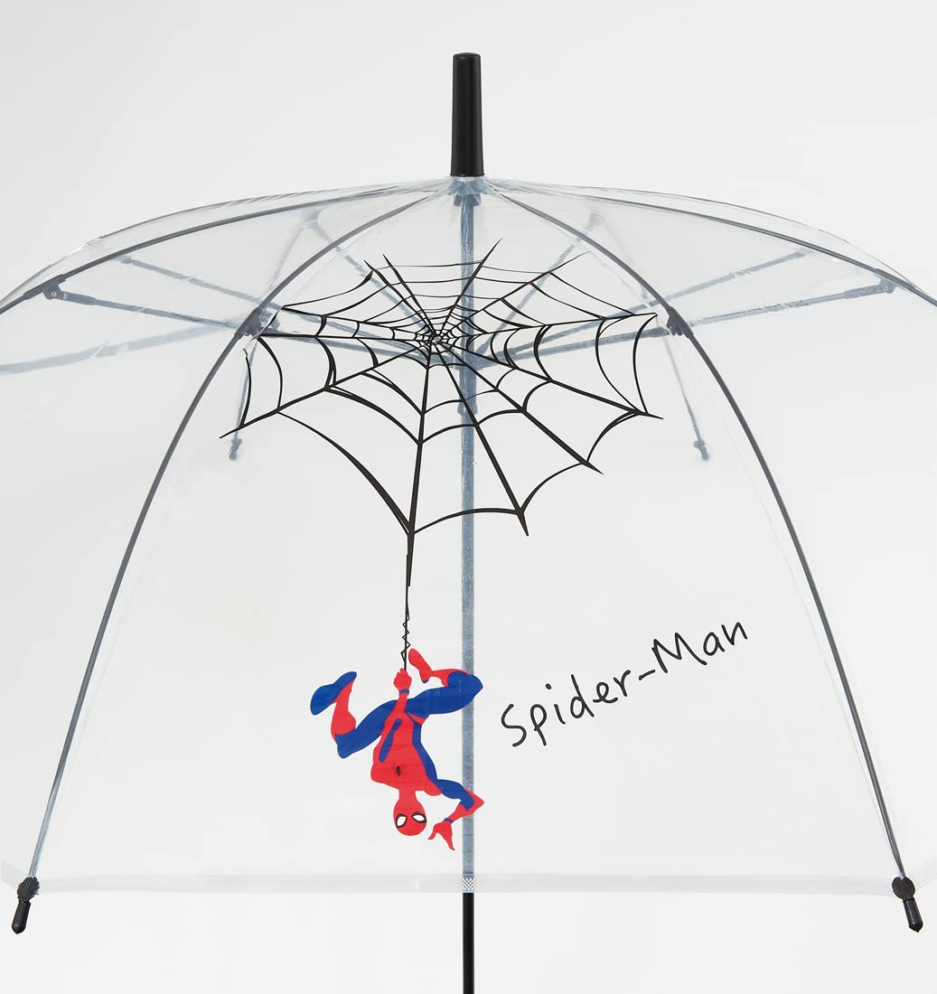 Skater Spiderman Long Vinyl Umbrella 60cm - Ubv1N-A Skater Series- Japan Figure Store - #1 Bring To You The Best Japanese Goods