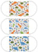 Skater Kids 3-10 Years Antibacterial Washable Gauze Mask Dinosaur 12x9cm Pack of 3- Japan Figure Store - #1 Bring To You The Best Japanese Goods